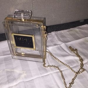 Cute acrylic purse.